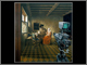 0988- museo vivo 1990- Vermeer performance - Gentiluomo e donna che bevono -acrilico su tela lino - cm. 130x130