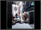 1030- museo vivo 1992- Jerome perfomance- Mercanti di tappeti- acrilico su tela lino- cm. 100x100