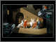 0934- museo vivo 1989- David performance- La morte di Socrate- acrilico su tela lino-cm. 100x150
